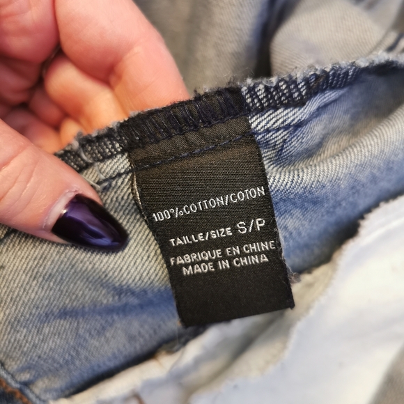 Liquid X Studded Distressed Moto Denim Jacket - Sm - Picture 8 of 9